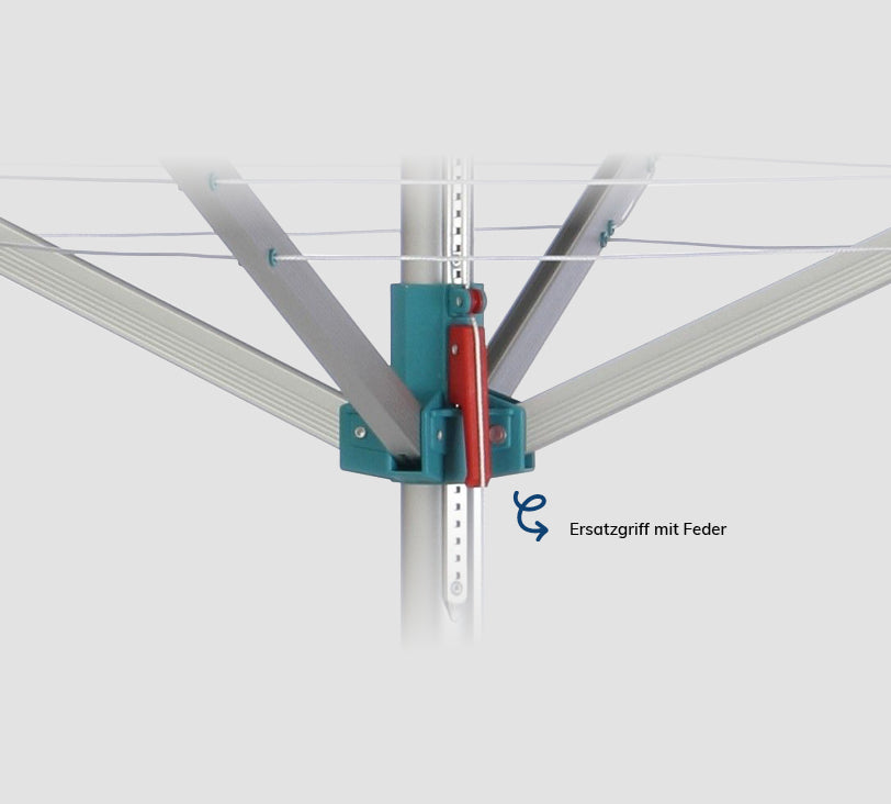 Nahaufnahme  des Griffs einer Idea Primera