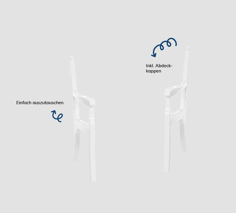 Hohenzollern Seitenteil auf grauem Hintergrund