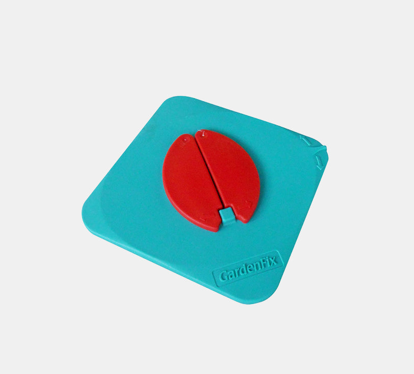 Abdeckung Garden Fix vor neutralem Hintergrund