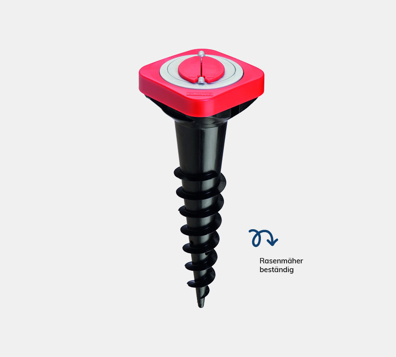 Eindrehbodenhülse Centro Fix vor neutralem Hintergrund