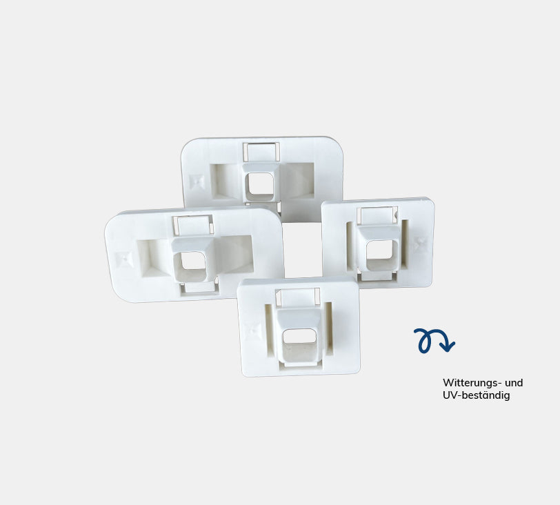 Distanzstück Hohenzollern - Ersatzteil für die Hohenzollern Bank in weiß auf neutralem Hintergrund