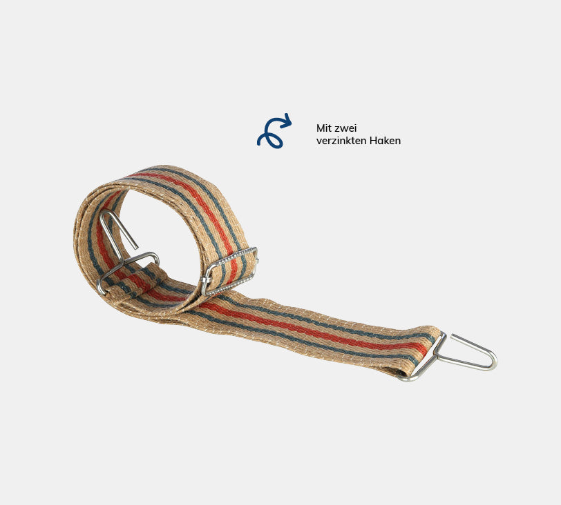 Gurt für Streuwann vor neutralem Hintergrund